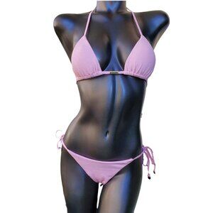 Brazilian Bikini - baby pink/crystal pink